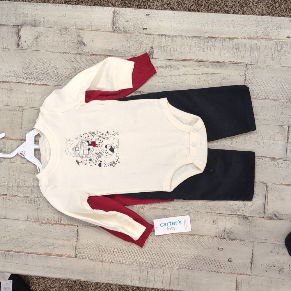 Baby 3 piece Christmas set